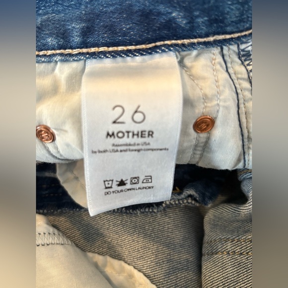 MOTHER The Saint Jean in Violets Are Blue in Sz 26 - Picture 7 of 8